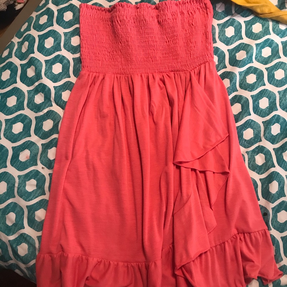 Girls sleeveless swimsuit coverup